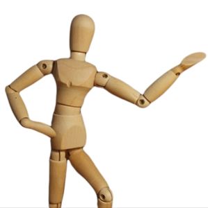 Artist Model Wood Gestalta Figure